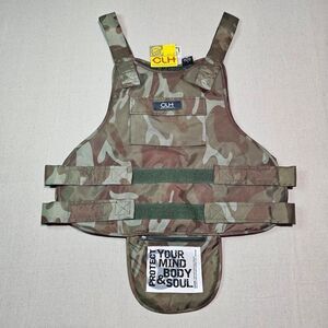 CLH Creating Limitless Heights Multi Camo Fashion Tactical Vest Sz. 2XL/3XL new